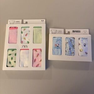 Zara Multicolor Patterned Briefs Set